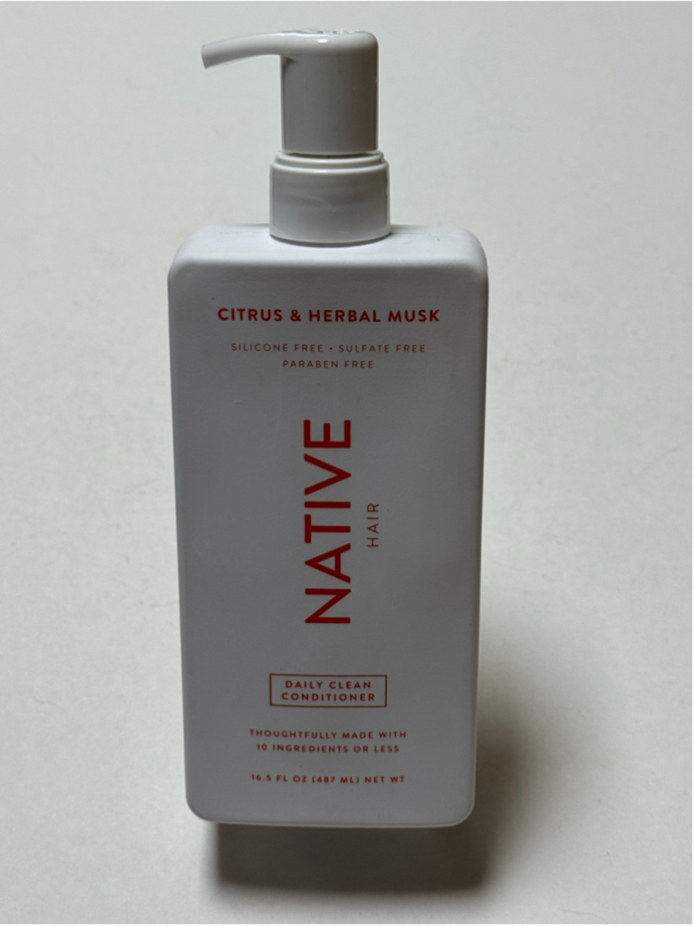Native Citrus & Herbal Musk Daily Clean Conditioner 16.5 fl oz NEW